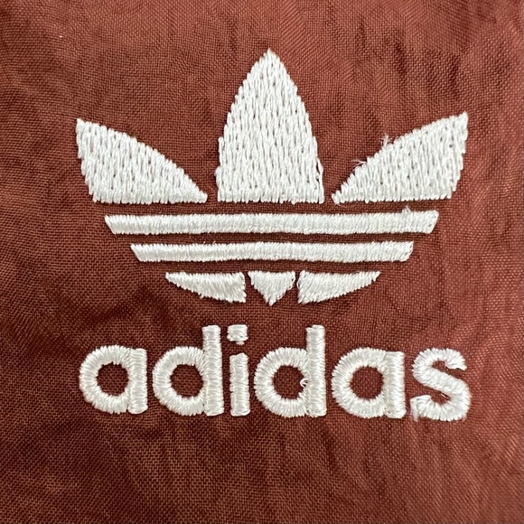 Adidas Brown Athletic Pant Men’s S DC United Soccer Blokecore Streetwear Zippers - Picture 3 of 9